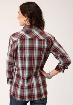 Roper Southwest Plaid Long Sleeve Shirt 5 Roper Southwest Plaid Long Sleeve Shirt -Wearline Cloth Shop 0305000621007c