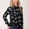 Roper Wild Horse Long Sleeve Shirt
