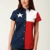 Roper "Texan" Short Sleeve Snap Shirt