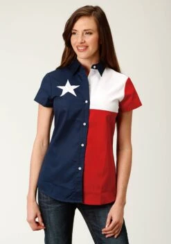 Wearline Cloth Shop 11 Roper "Texan" Short Sleeve Snap Shirt