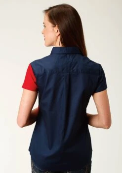 Roper "Texan" Short Sleeve Snap Shirt -Wearline Cloth Shop 0305101850201c