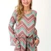 Roper Modern Aztec Rayon Romper