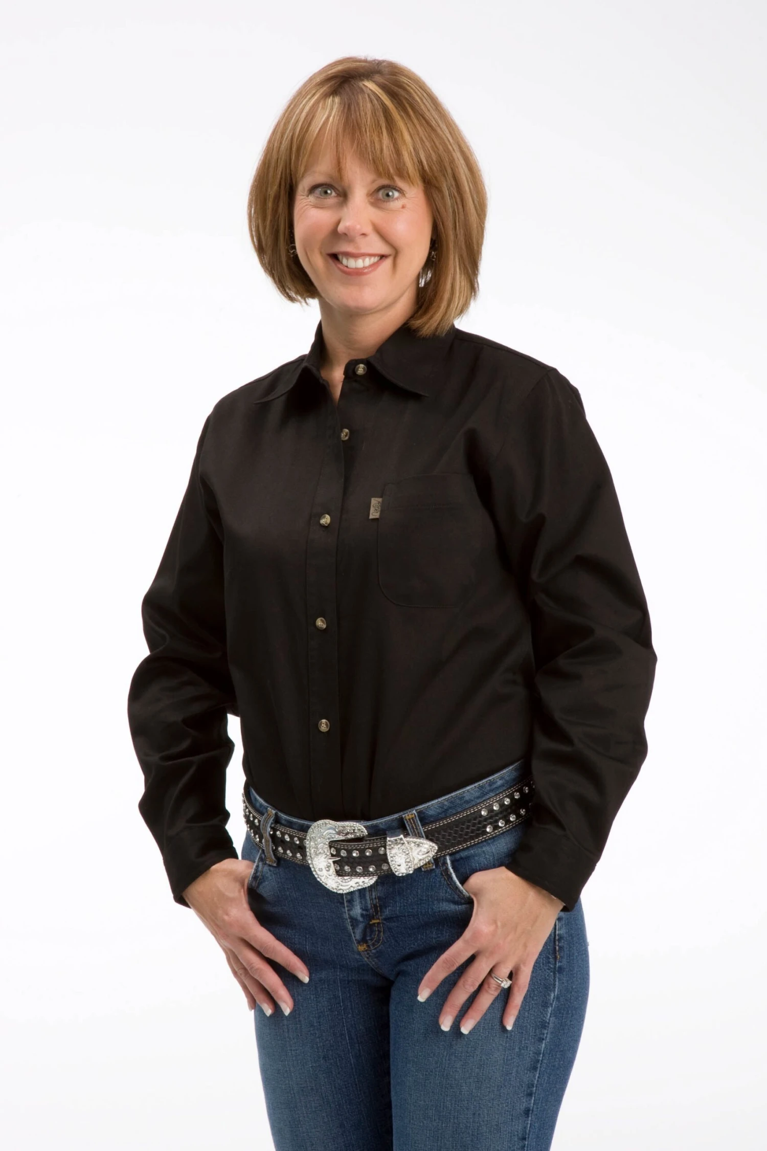 ROPER SOLID TWILL BTN FRONT/BTTN COLLAR 1 ROPER SOLID TWILL BTN FRONT/BTTN COLLAR