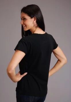 STETSON LADIES SHORT SLEEVE T-SHIRT -Wearline Cloth Shop 1103905620800c