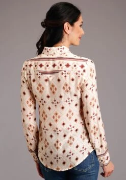 Stetson Rayon Herringbone Long Sleeve Shirt -Wearline Cloth Shop 1105005906020c