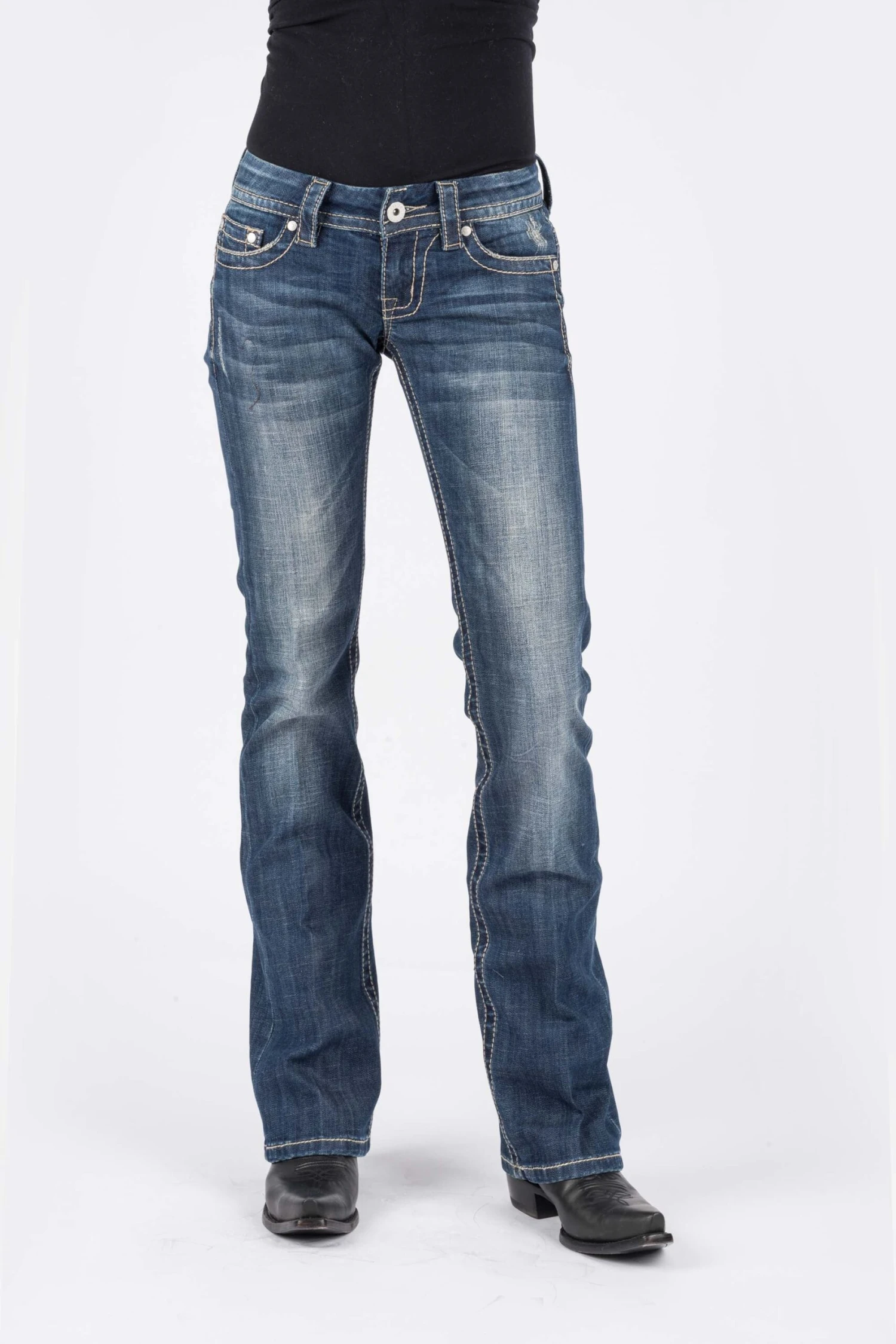 Stetson Contemporary Boot Cut Jean 3 Stetson Contemporary Boot Cut Jean - Image 3